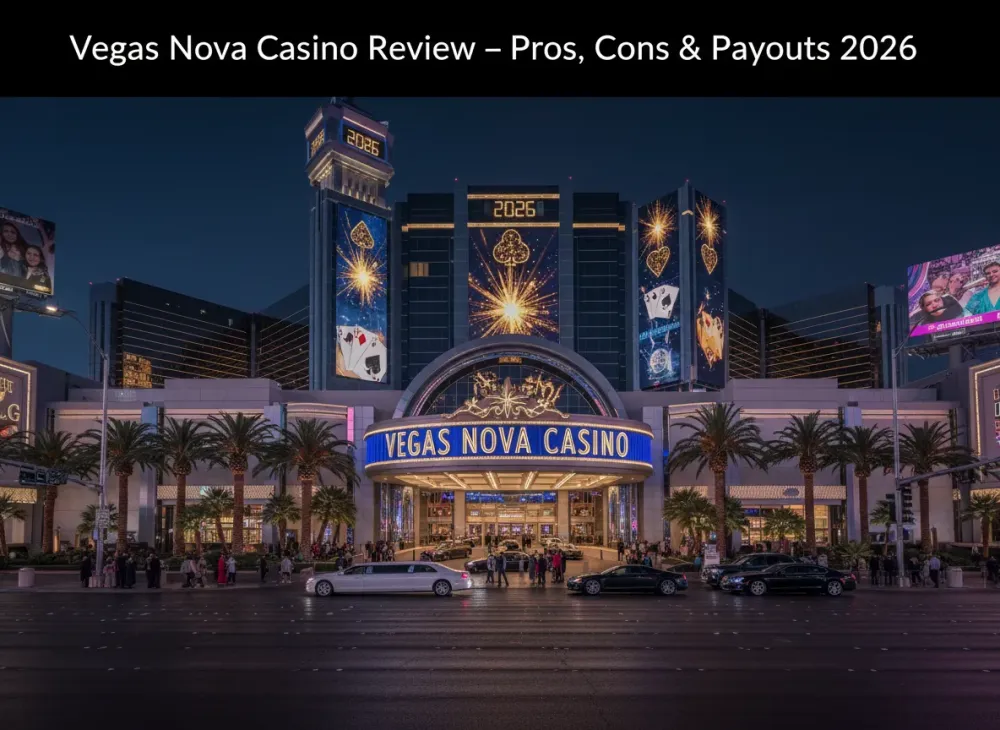Vegas Nova Casino Review – Pros, Cons &amp; Payouts 2026